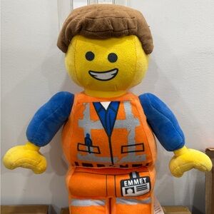 LEGO Emmet Plush Toy - Blue and Orange